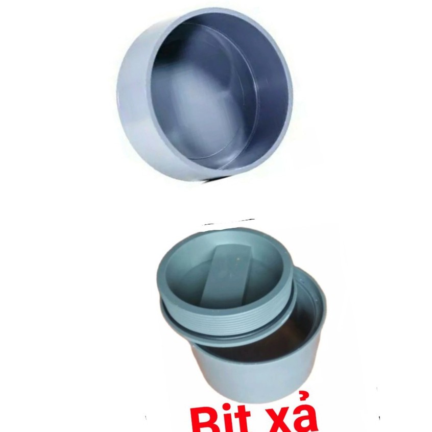 combo bịt xả , bịt trơn phi 160