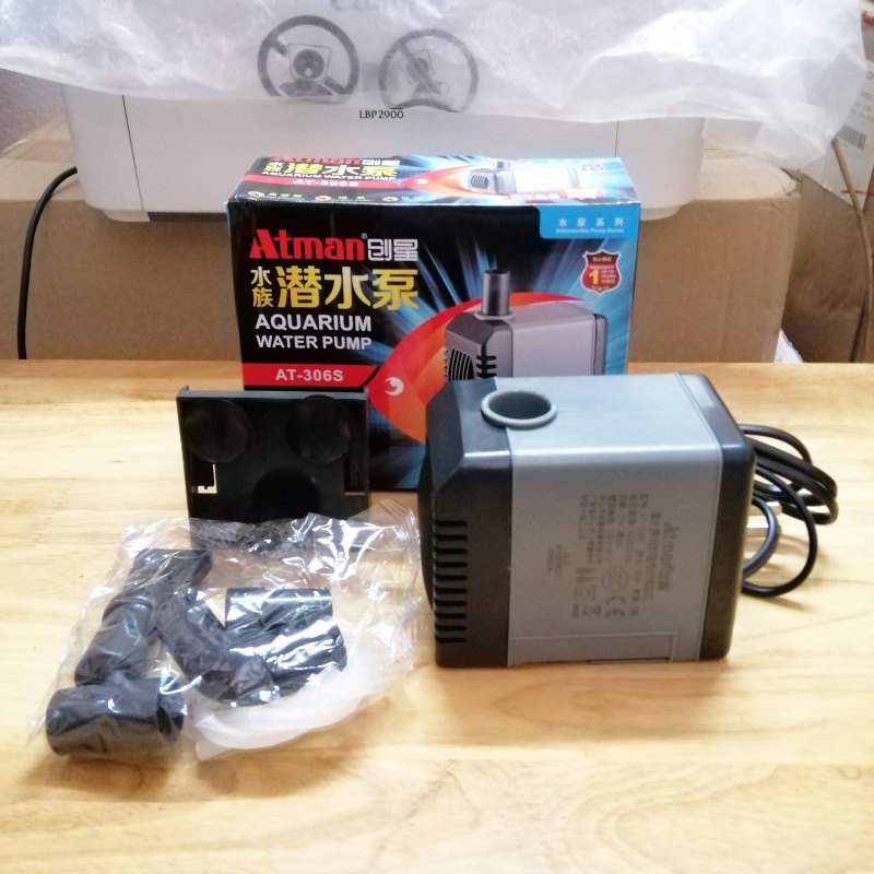 MÁY BƠM ATMAN - AT 304S | AT 305S | AT 306S - MÁY BƠM NƯỚC HỒ CÁ - ÊM, BỀN VÀ TIẾT KIỆM ĐIỆN