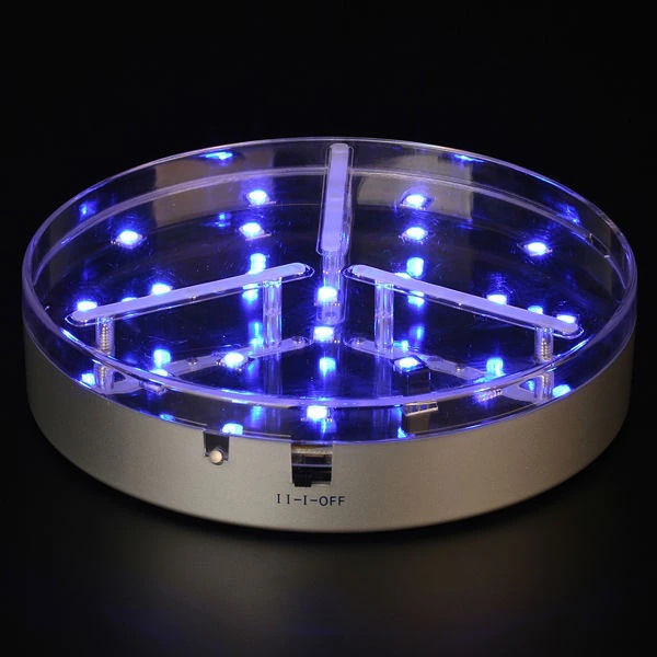 Đèn Led sử dụng pin. 6inch LED light base