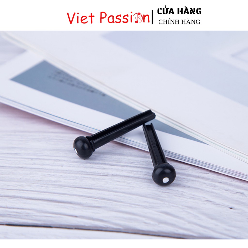 Chốt đàn nhựa cao cấp dành cho đàn guitar acoustic 1 chiếc Viet Passion