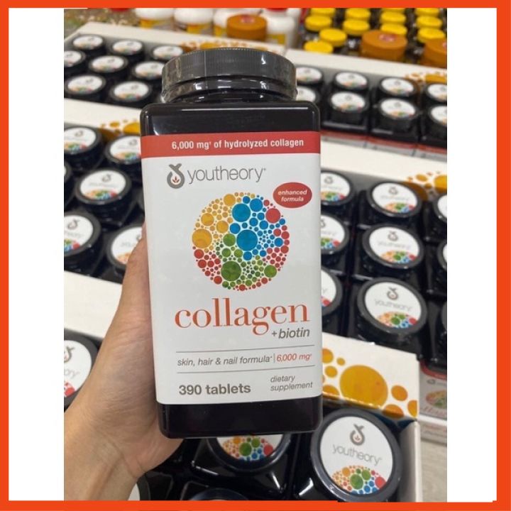 Collagen Youtheory [VIDEO PHÂN BIỆT HÀNG AUTH] 390 viên của mỹ