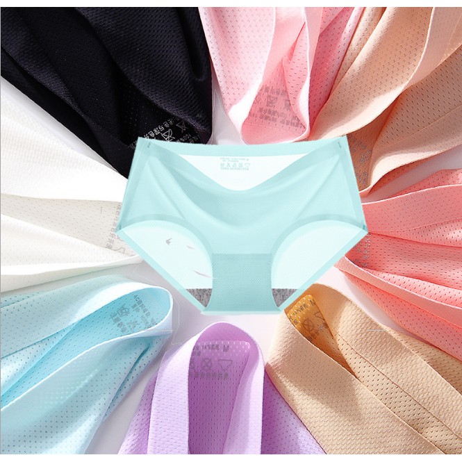 Quần lót nữ đúc su ép viền thông hơi cao cấp thun lạnh có chọn màu chọn size lớn QLS08 | BigBuy360 - bigbuy360.vn