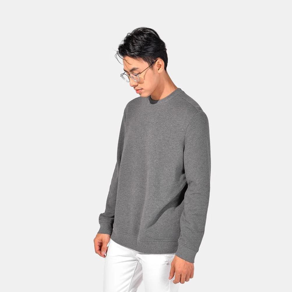 Áo Sweater nỉ  trơn chất cao cấp Ulzzang form unisex dài tay nam nữ - AST - Áo Phông Nỉ caao cấp unisex | BigBuy360 - bigbuy360.vn