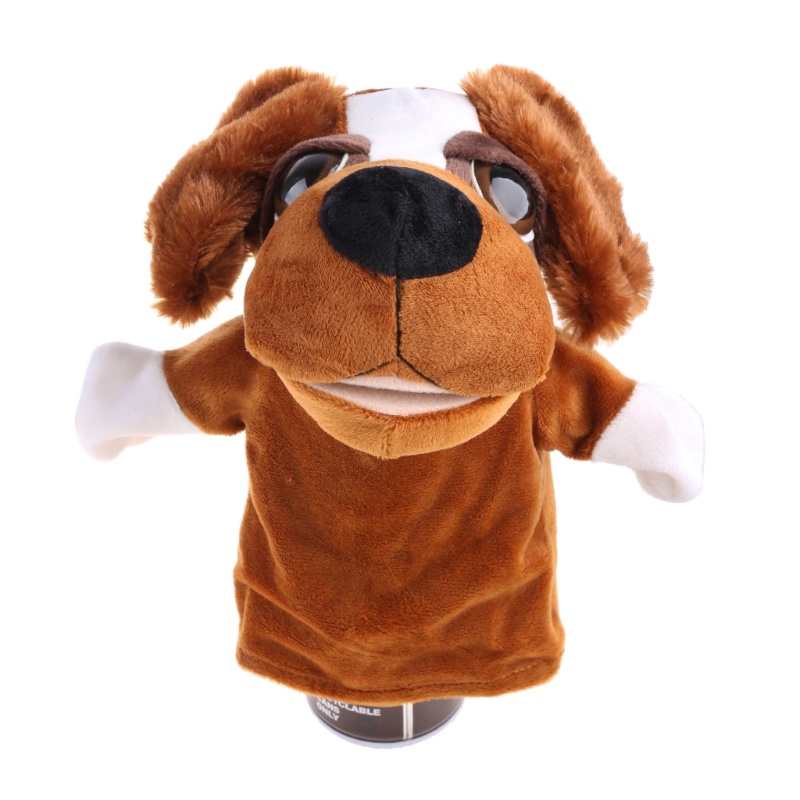 Mary Plush Hand Puppet Finger for Doll Fidget Toy Soft Hand Toy Puppets for Kindergarten Toddler Family Interactive Game