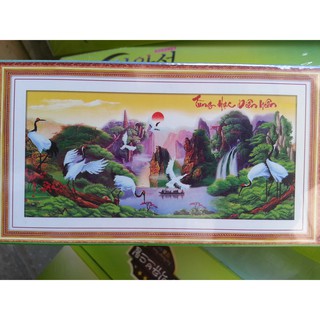 Tranh đính đá phong cảnh H1000