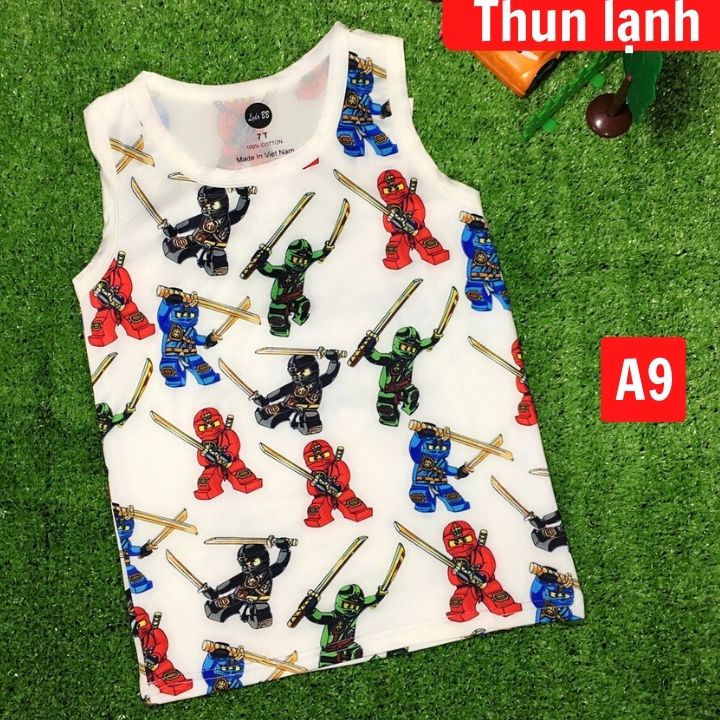 Áo thun bé trai hình siêu nhân 9-24kg. Chất thun cotton in 3d sắc nét. Giặt không vỡ hình -Tomchuakids