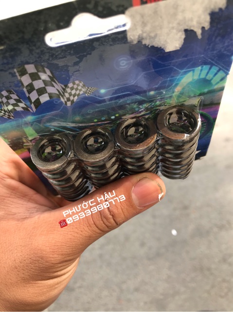 LÒ XO ĐẦU RAIDER150 XĂNG CƠ , RAIDER 150FI , SATRIA 150 TĂNG SỐ VÒNG TUA CAO , KHÔNG BỊ RÉ LÒ XO ĐẦU - HẬU RACING SHOP