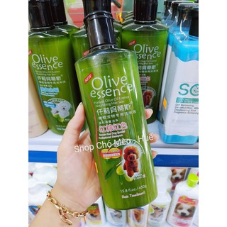 SỮA TẮM OLIVE CHO CHÓ MÈO GIÚP MƯỢT LÔNG