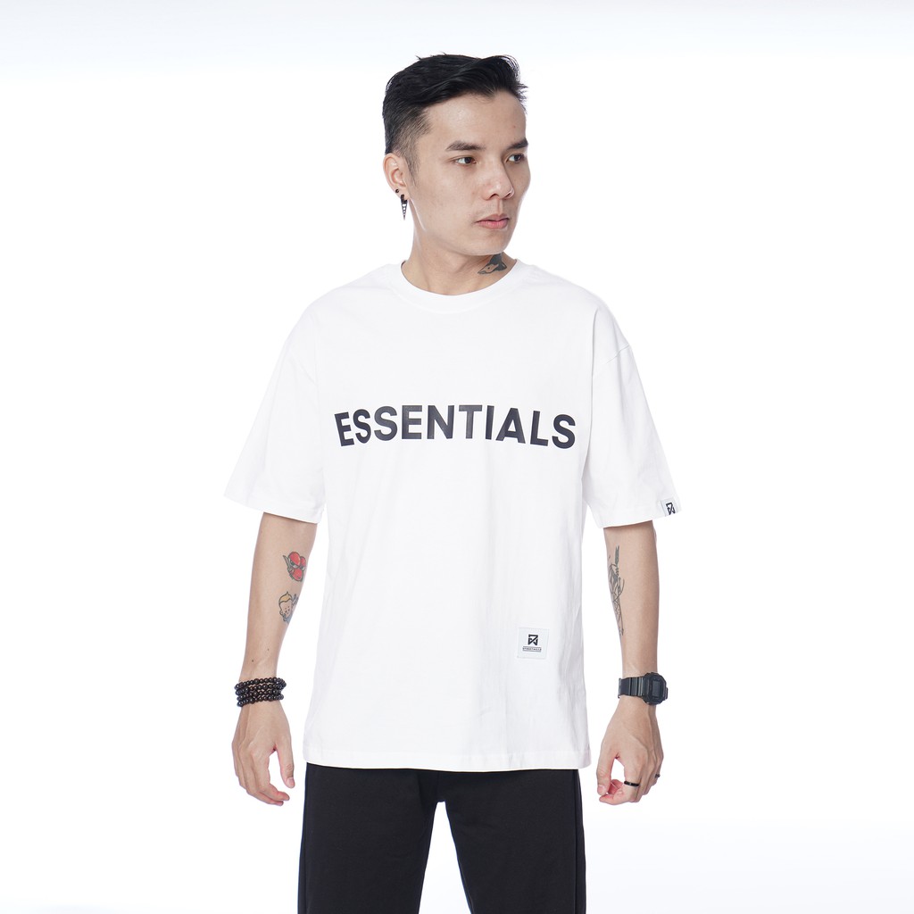 Áo thun unisex N7 ESSENTIALS phông tay lỡ nam nữ form rộng oversize | BigBuy360 - bigbuy360.vn