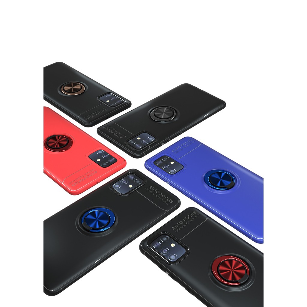 Ốp lưng Samsung A71 FREESHIP Từ 50k chống sốc giá đỡ kiêm nhẫn Ô tô hiệu Auto Focus cao cấp