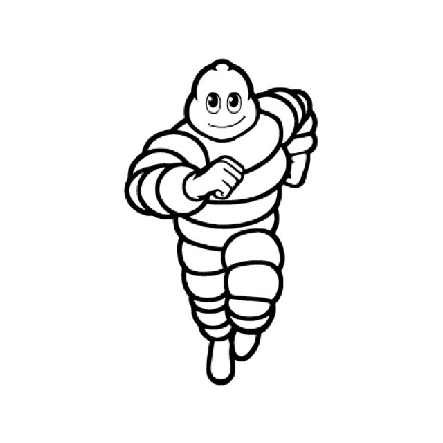 Tem con dán xe Michelin 1 bịch có 2 con tem