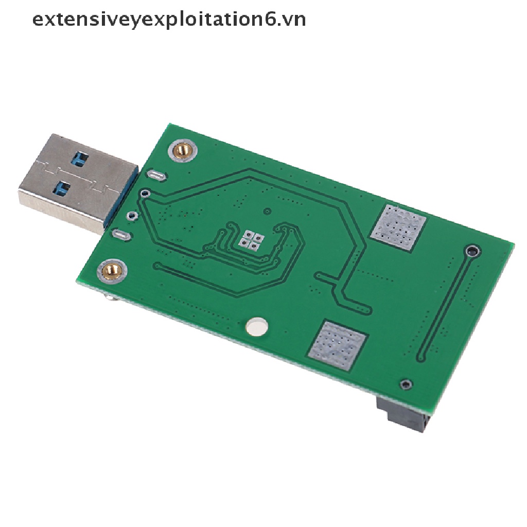 Thẻ chuyển đổi mini usb 3.0 sang PCIE mSATA SSD PCBA
