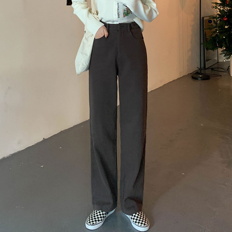 Quần Jean Ống Rộng Lưng Cao Dễ Phối Đồ Thời Trang 40095 | BigBuy360 - bigbuy360.vn