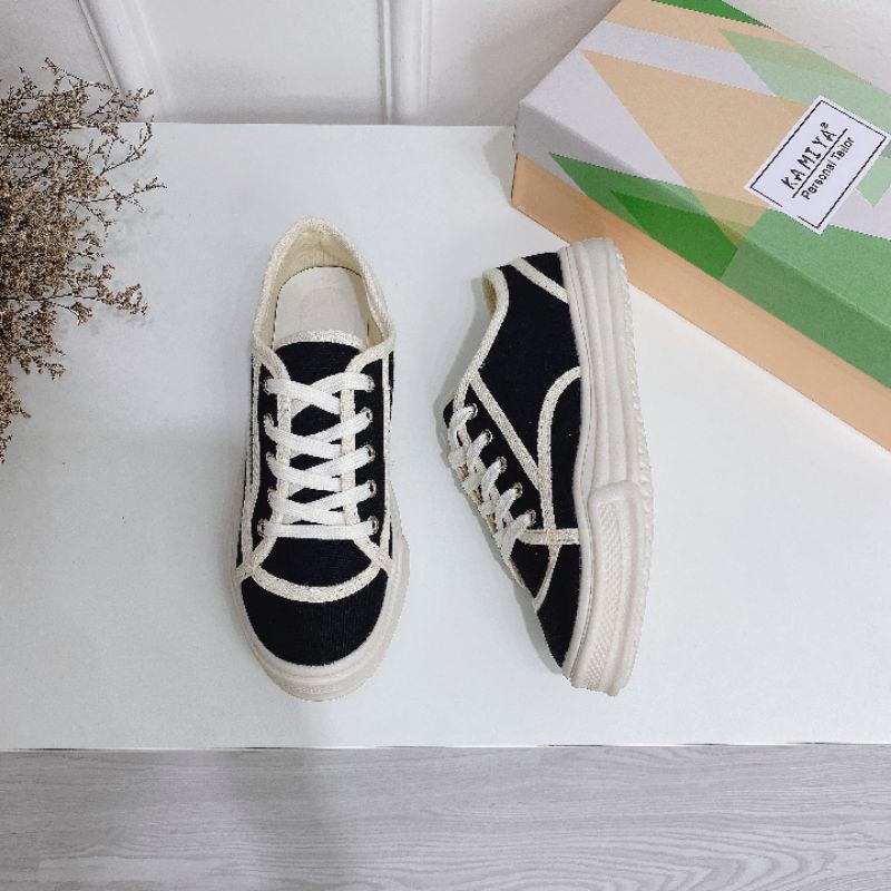 tuy(ẢNH THẬT) Giày Thể Thao Nữ Vải Mềm Êm Fullbox Cao Cấp