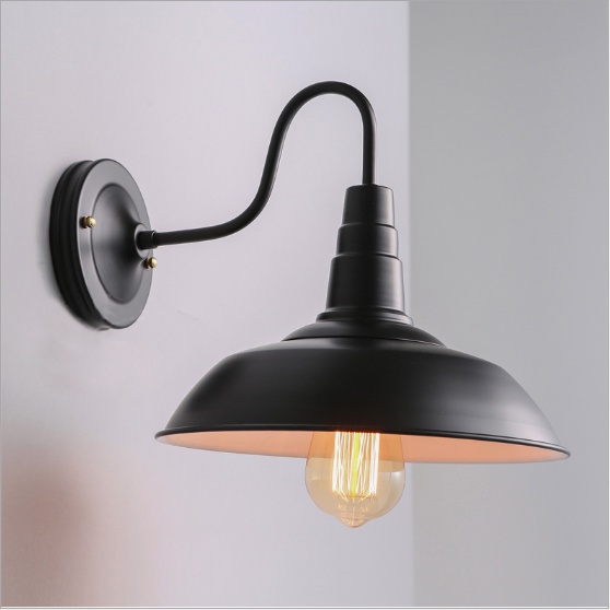 Chao đèn gắn tường sơn tĩnh điện đường kính 28cm siêu bền