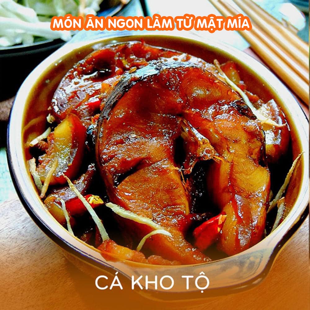 Mật Mía Truyền thống Làng Găng đặc sản Nghĩa Đàn Nghệ An dạng siro đặc sánh thơm ngon Chai 1 lít