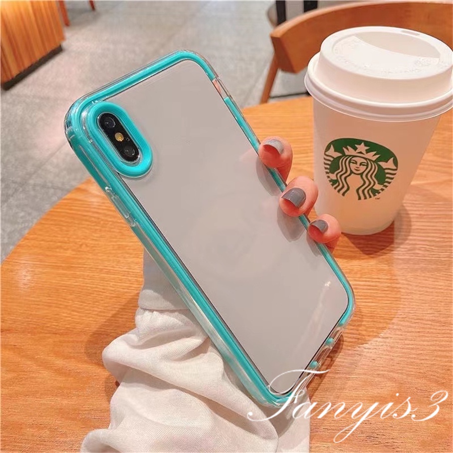 Ốp Điện Thoại Mềm Trong Suốt Chống Sốc 3 Trong 1 Cho iPhone 13 12 11 Pro Max XS Max XR X XS 8 7 Plus