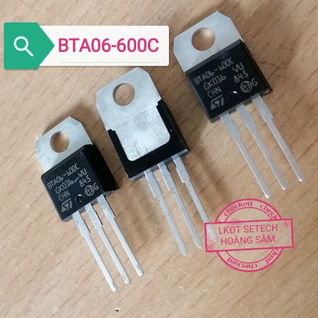 Triac BTA06-600C