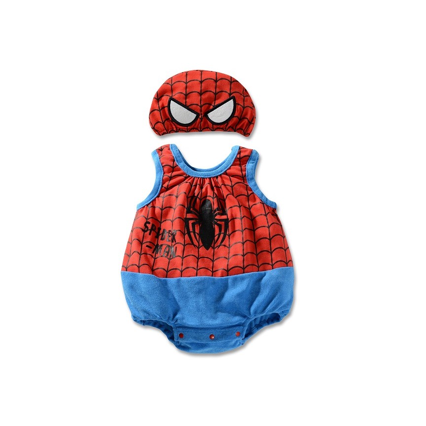 Bộ body cotton có mũ hình thú ngộ nghĩnh cho bé yêu