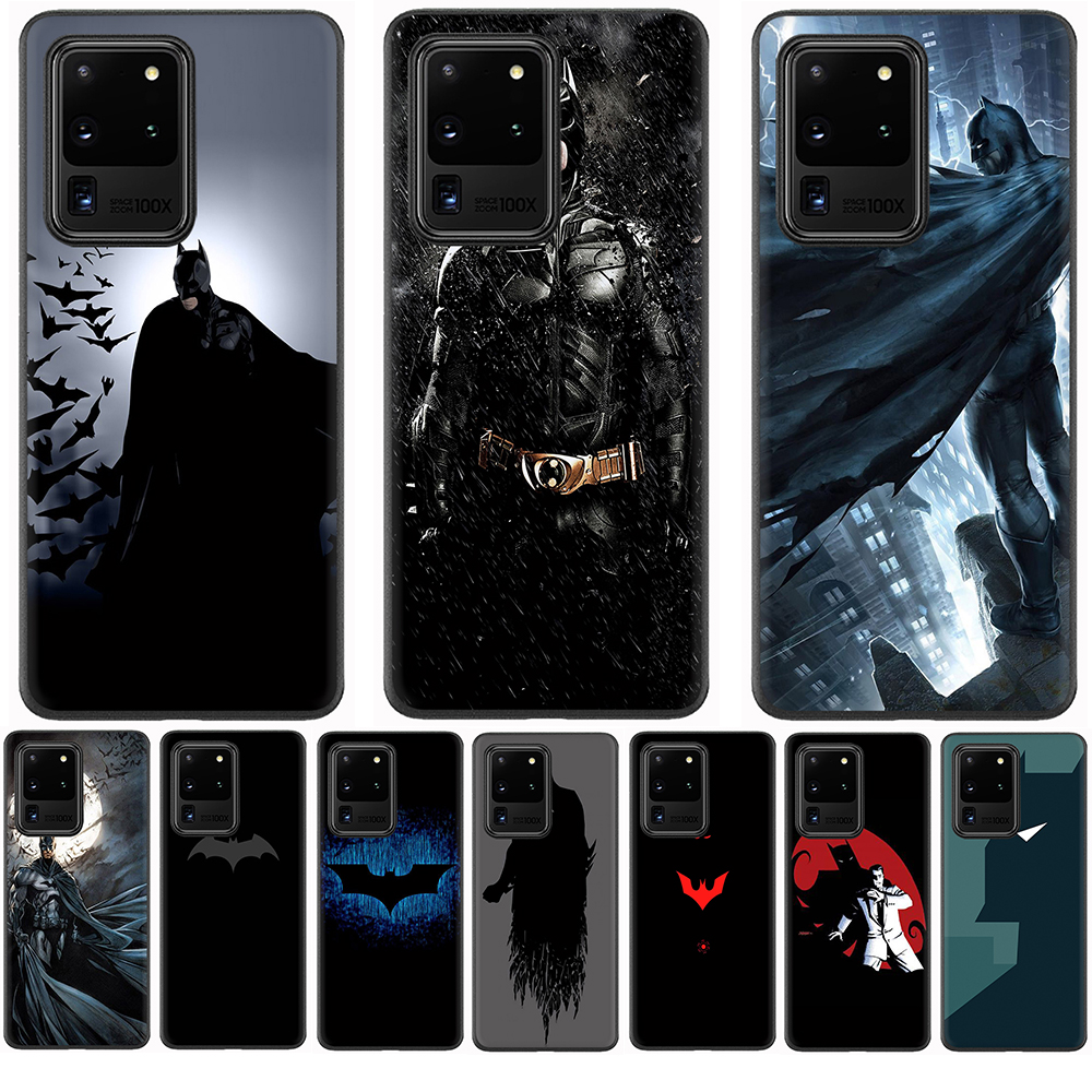 Ốp Điện Thoại Tpu Mềm Chống Rơi Hình Batman The Dark Knight Cho Samsung S7 S8 S9 S7 Edge S8 Plus