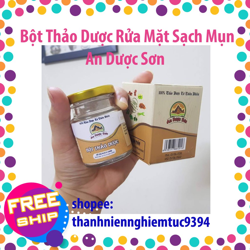 Bột thảo dược An Dược Sơn 150gr