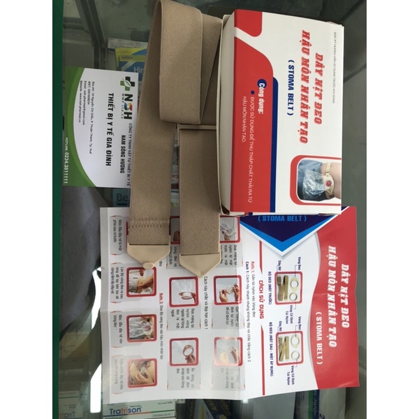 DÂY NỊT ĐEO TÚI HẬU MÔN NHÂN TẠO STOMA BELT Dây nịt bụng dùng cho hậu môn nhân tạo STOMA BELT
