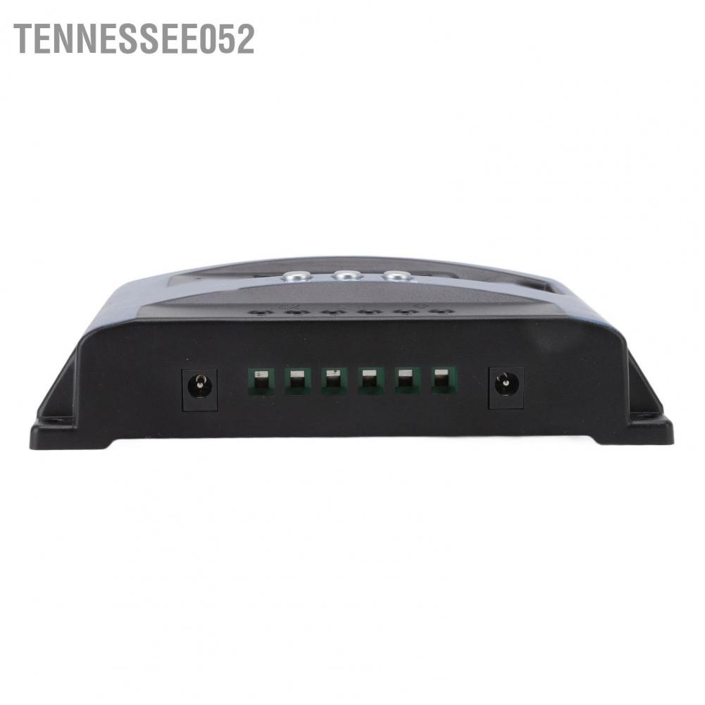Tennessee052 Bộ điều khiển sạc năng lượng mặt trời MPPT 12V 24V Màn hình LCD USB kép Nhiều thuật toán theo dõi