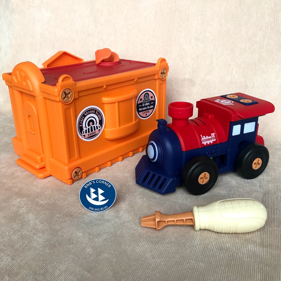 Mô hình lắp ráp DIY tàu lửa/máy bay/tàu thủy