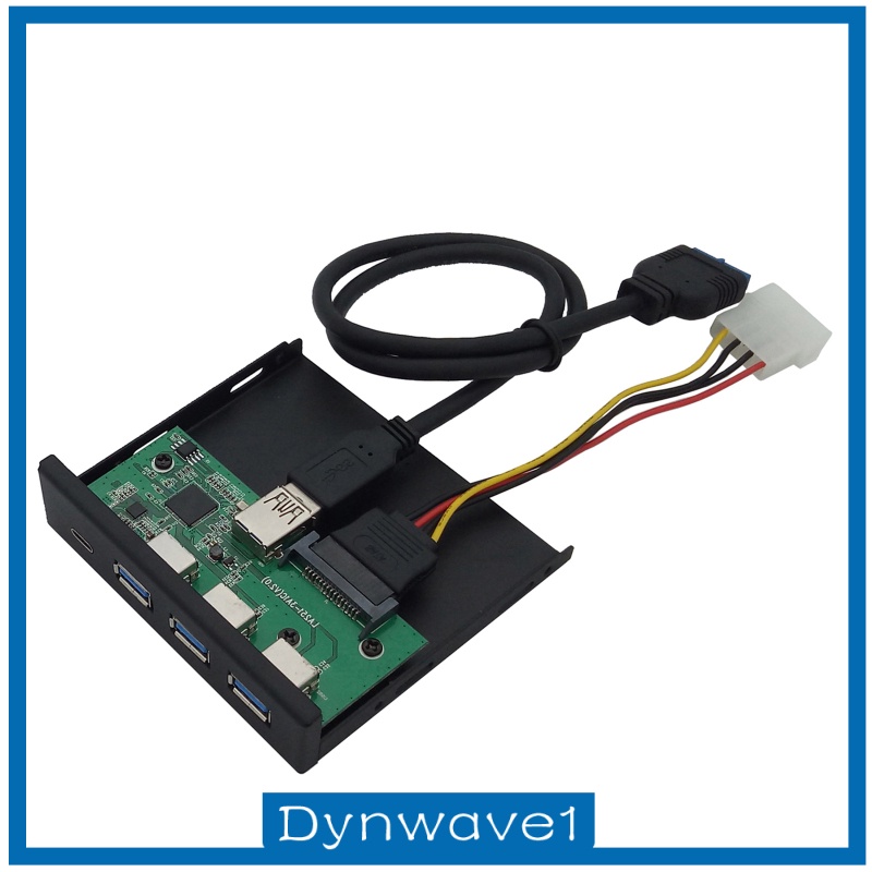 [DYNWAVE1] USB 3.0 3.5&quot; 4-Port Interface Hub Front Panel Hub Expansion Board Card 6Gbps