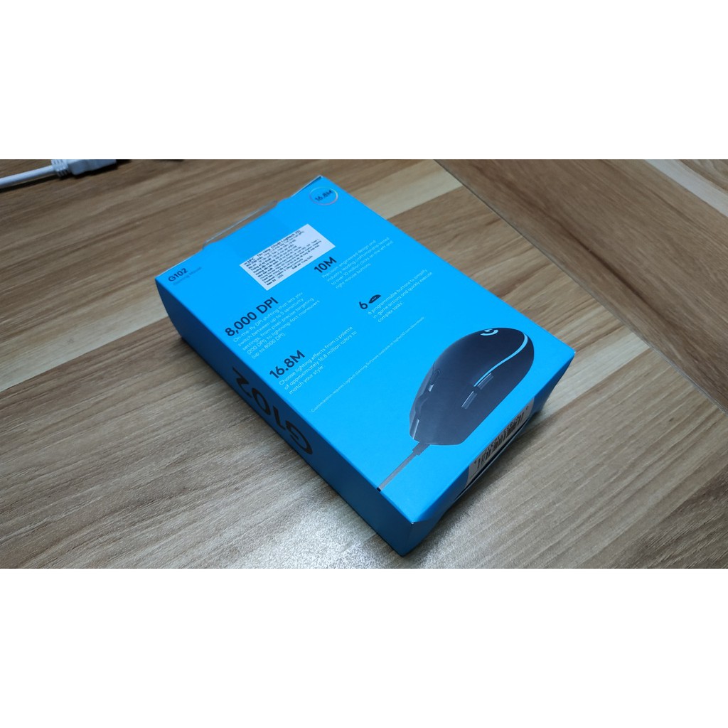 Chuột Game Logitech G102 Prodigy RGB LED  - New - Chính Hãng - BH 24 Tháng