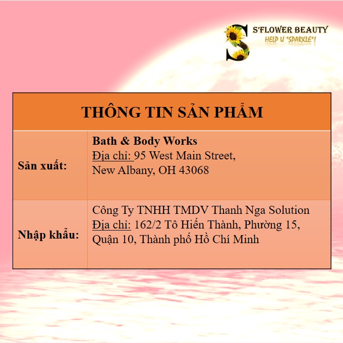 [Hàng Order] Combo Sữa Tắm Bath &amp; Body Works