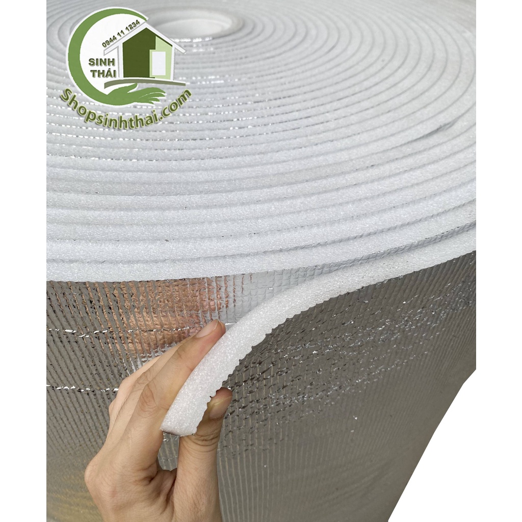 Tấm bọc cách nhiệt - xốp bạc PE foam