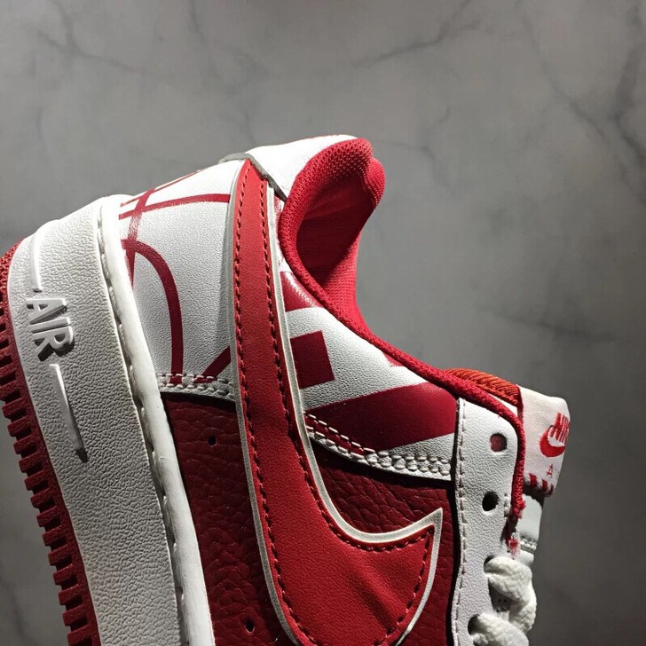 [FREESHIP]Giày sneaker Air Force 1 Big Red Classic Low tên chung 823511