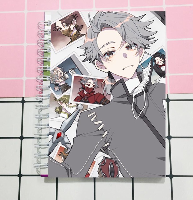 Sổ viết Aesop Carl ldentity V, sổ tay Game ldentity V Aesop Clarl