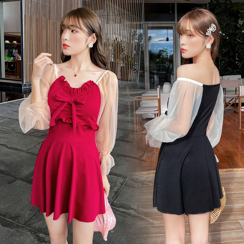 Đồ Bơi Một Mảnh Dài Tay Thời Trang Mùa Xuân 2021 Mới Cho Nữ | BigBuy360 - bigbuy360.vn