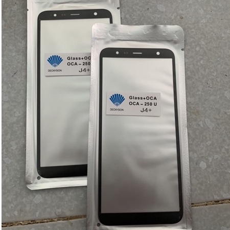 Kính samsung J4 plus / J6 plus / J4 core - kính ép liền keo