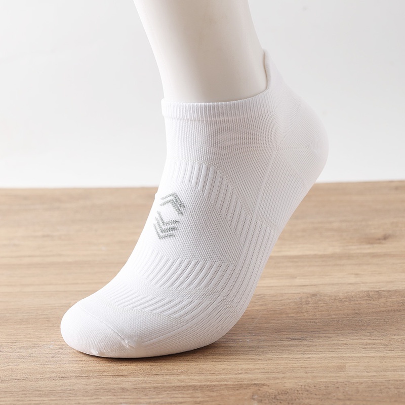 Vớ cotton cổ thấp siêu mỏng chống trượt thấm hút mồ hôi thoáng khí thoải mái cho nam và nữ