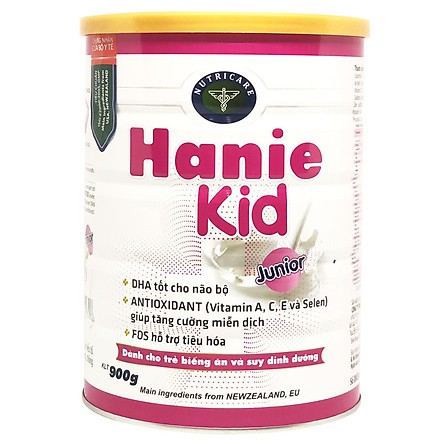 [DATE 2022] Sữa Bột HANIE KID Số 1, 2, Junior 1-10 Lon 400G