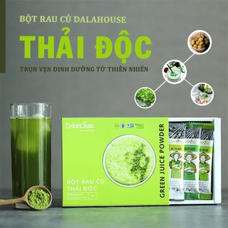 [DALAHOUSE] Combo Detox - Bột Rau Củ Thải Độc (63g)