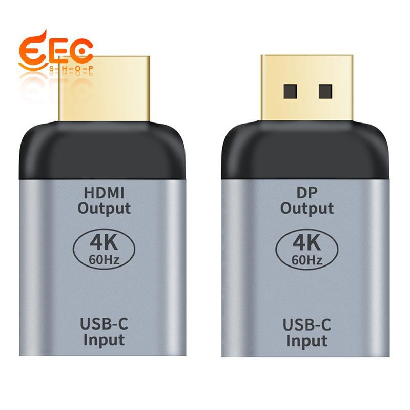 Đầu Chuyển Đổi Từ Cổng Type-C Sang Dp 4k / 60hz Cho Samsung Huawei P30 Xiaomi Air