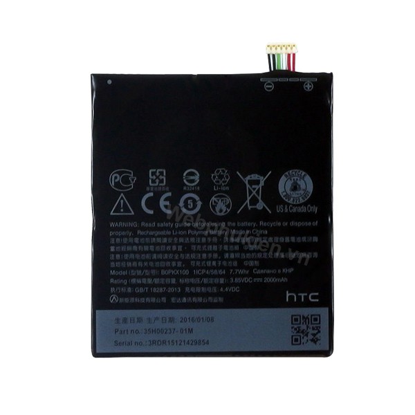 Pin zin cho HTC Desire 626G (BOPKX100) - 2000mAh