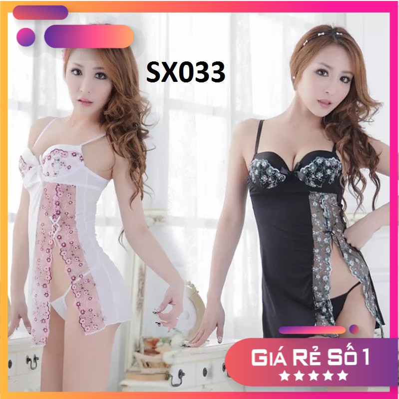 [NOW SHIP GIAO NHANH 1H] -Váy ngủ sexy cao cấp SX033 -CAMLUU99