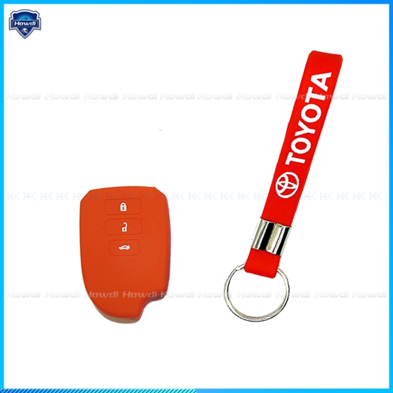 ☆Độc Quyền☆Vỏ Bọc Chìa Khóa Điều Khiển Bằng Silicone Cho Xe Toyota Vios