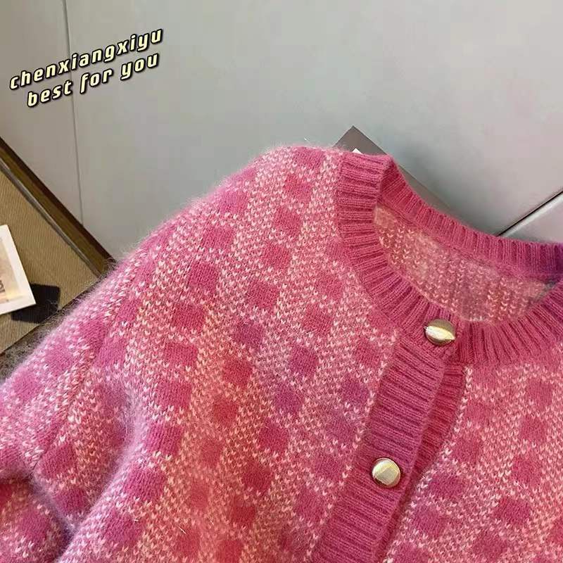 Áo Khoác Len Mềm Dáng Ngắn Thời Trang Thu Đông Dành Cho Nữ