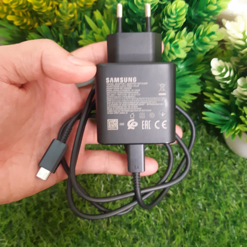 Bộ Sạc Nhanh 45W Chính Hãng Samsung Cho Note 10 Plus, Gồm Cáp 5A, New 100%