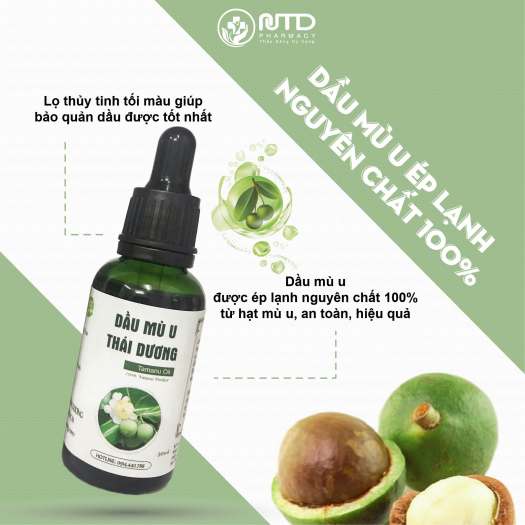 Dầu mù u Thái Dương - 10ml