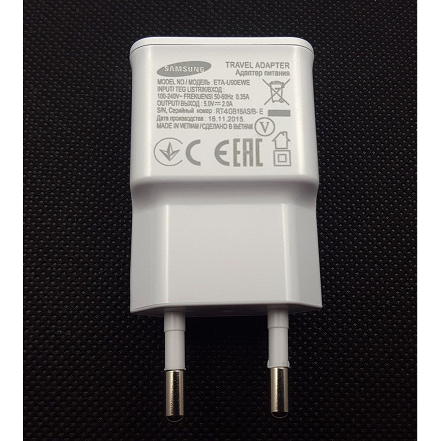 Củ sạc nhanh 2A Samsung ZIN + Dây