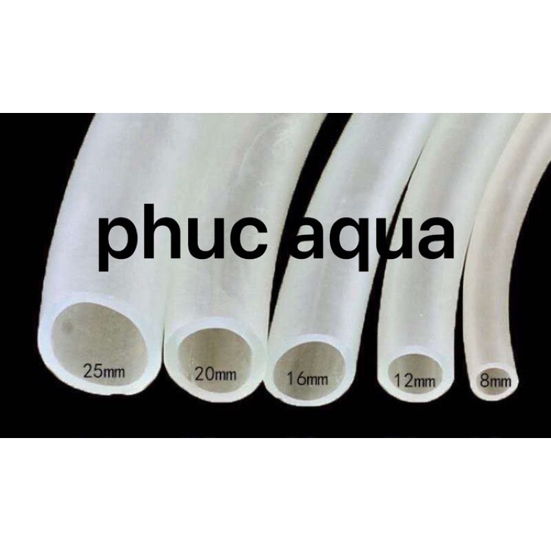 Ống thay nước bễ cá, ống chống gập silicon, ống mềm chống gập