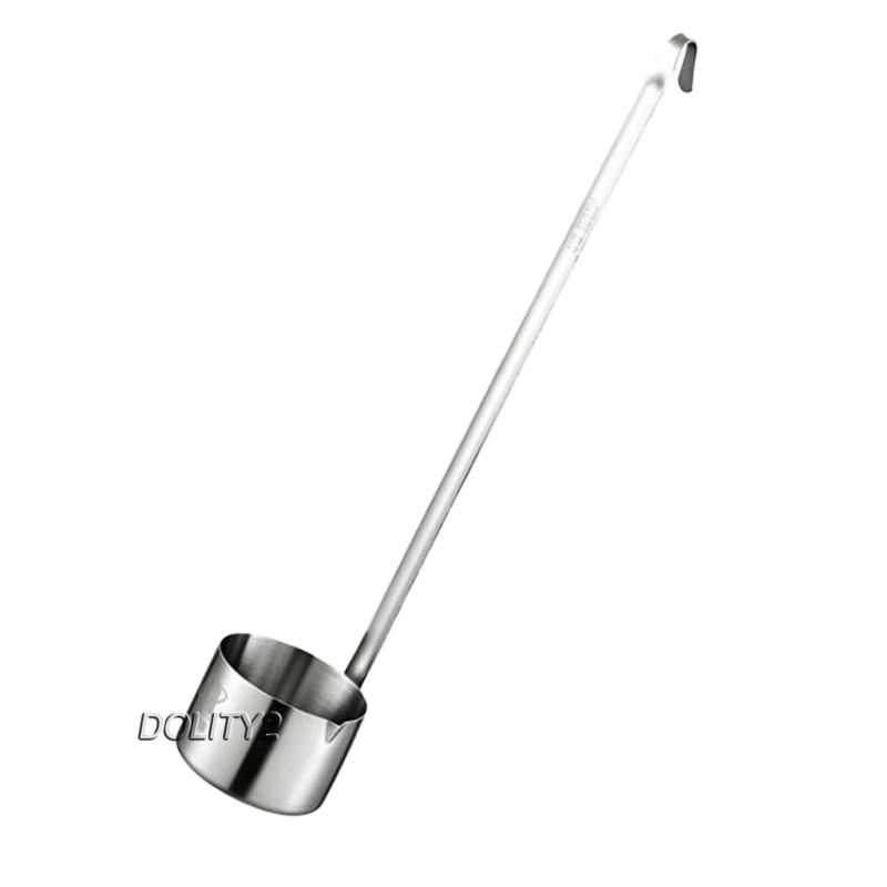 Bộ 2 Muỗng Khuấy Bằng Thép Không Gỉ 50ml Có Móc Treo Tiện Dụng