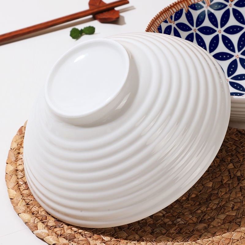 Bát tô loe sứ thổ cẩm sẵn 4 mẫu